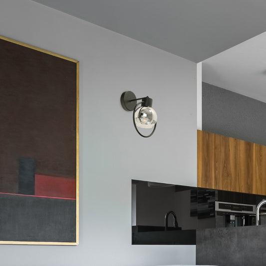 LAMP. PARED NEGRO 1L E27 40W