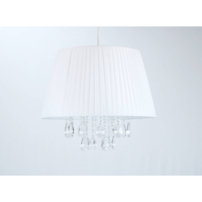 LAMP. COLGANTE CROMO 1L E27 40W