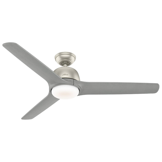 VENTILADOR LED TECHO NORDEN NIQUEL DC 54" 18W 120V