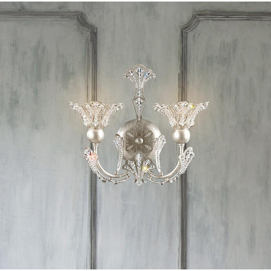 LAMP. PARED CRISTAL RIVENDELL 2L E12 40W