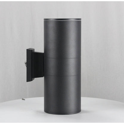LAMP. EXT. PARED NEGRO 2L E27 100W