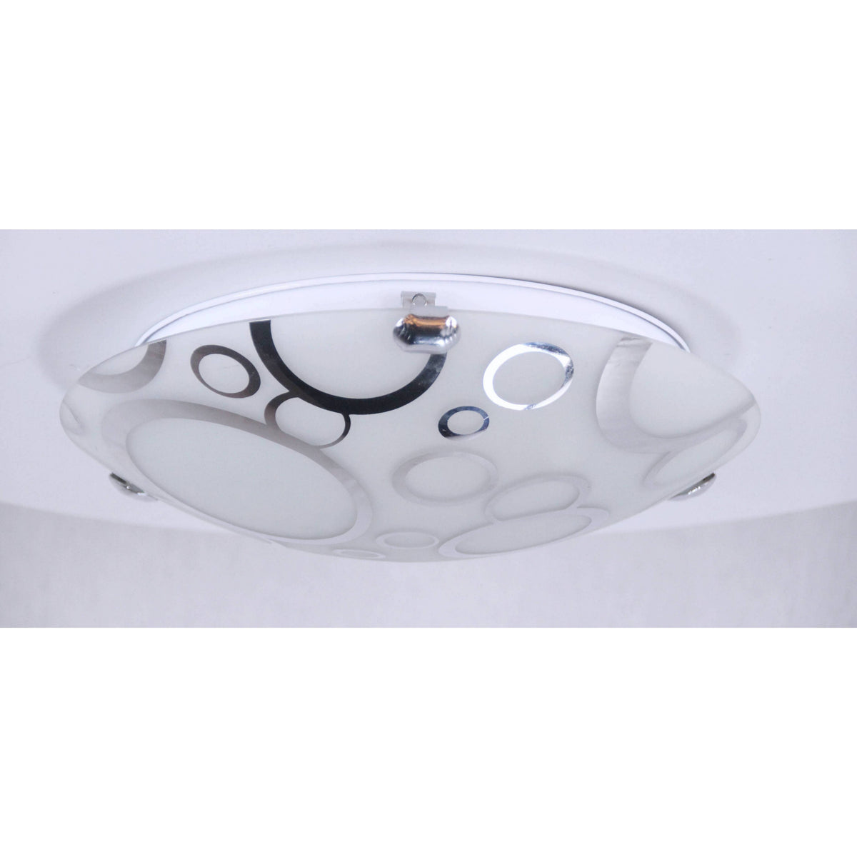 LAMP. TECHO CROMO 2L E27 60W