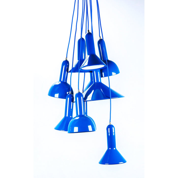 Lámpara Techo Azul 10L E27 40W