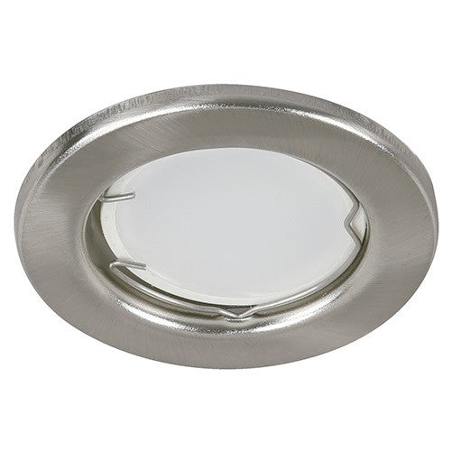 LAMP. TECHO NÍQUEL SATINADO 1L GU10 50W