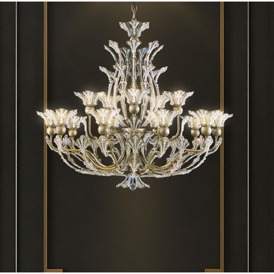 LAMP. COLGANTE CHANDELIER RIVENDELL 16L E12 60W