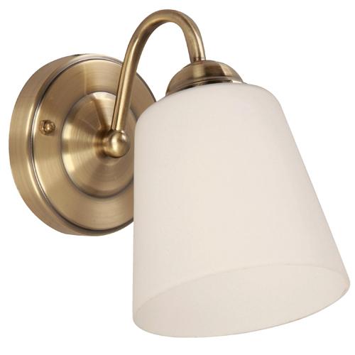 LAMP. PARED BRONCE ANTIGUO 1L E27 60W