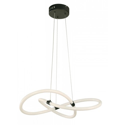 LAMP. LED TECHO NEGRO 24W 100-240V 3000K