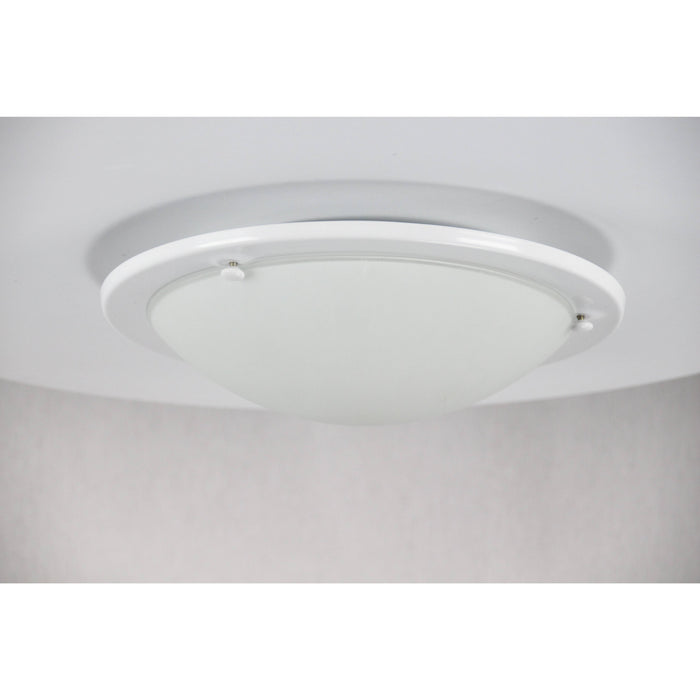 LAMP. TECHO BLANCO 1L E27 60W