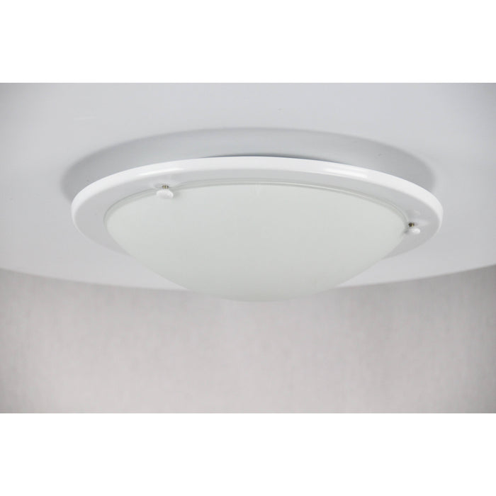 LAMP. TECHO BLANCO 1L E27 60W