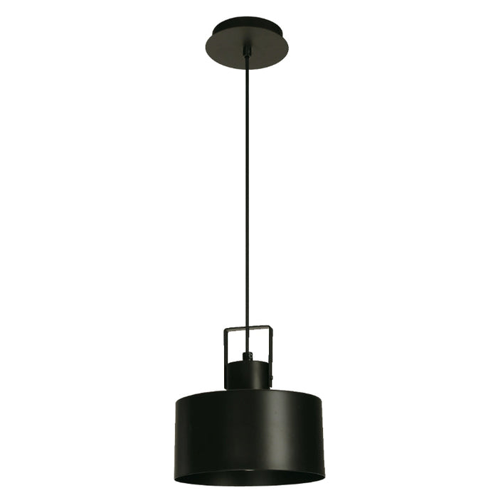 LAMP. COLGANTE NEGRO 1L E27 40W