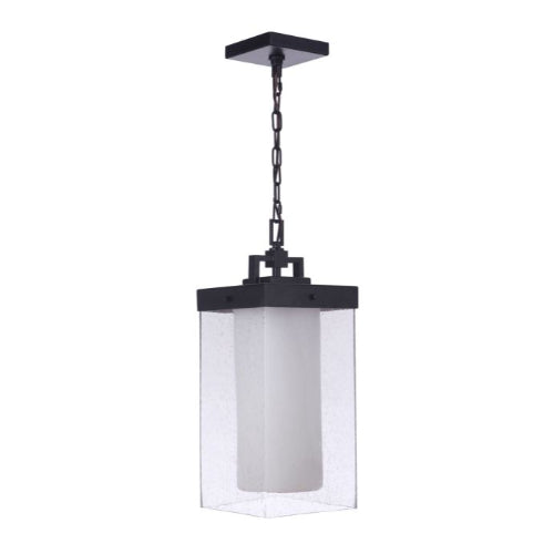 LAMP. EXT. COLGANTE NEGRO 1L E26 60W
