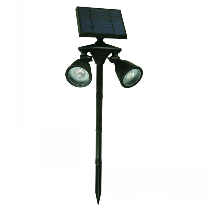 LÁMPARA LED SOLAR ESTACA REFLECTORA