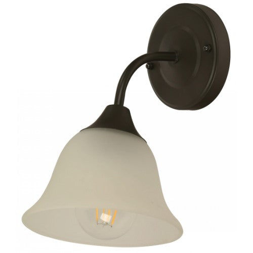 LAMP. PARED CHOCOLATE 1L E27 40W
