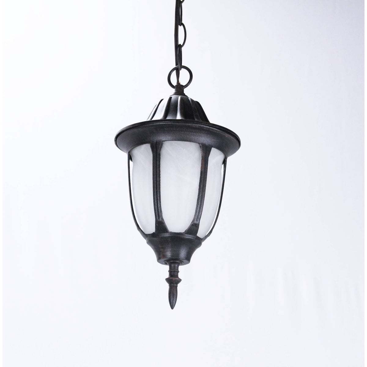 LAMP. EXT. COLGANTE NEGRO 1L E27 60W (CONVERTIBLE)
