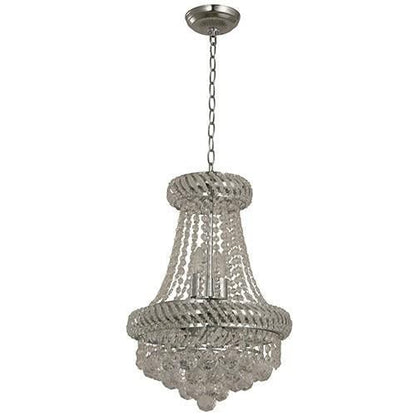 Lámpara Colgante Cromo 6L E27 60W
