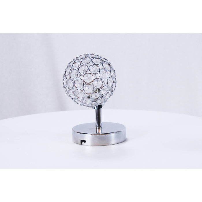 LAMP. REFLECTORA TECHO CROMO 1L G9 40W