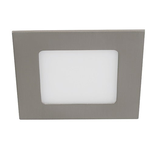 LAMP. LED TECHO NÍQUEL SATINADO 6W 100-277V 6000K