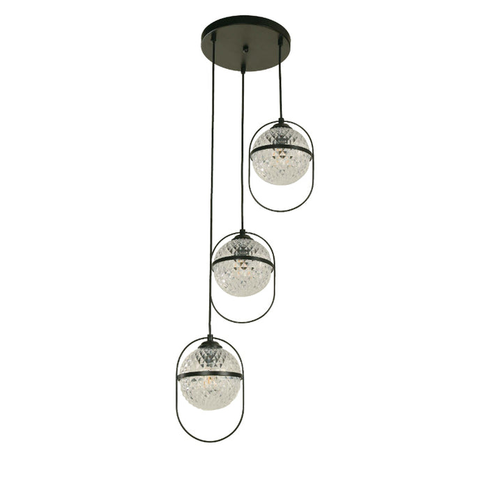 LAMP.  TECHO NEGRO 3L E27 10W