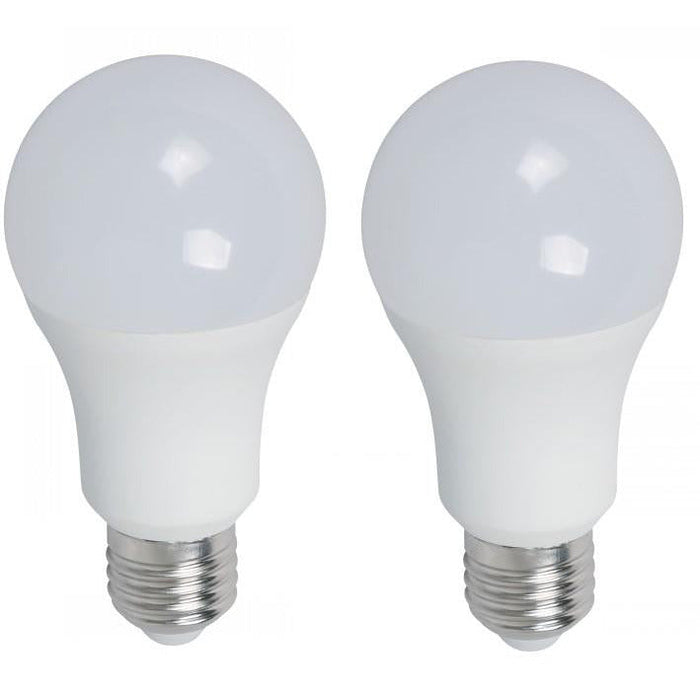 BOMBILLO LED A60 E27 12W 85-265V 3000K 2 PIEZAS