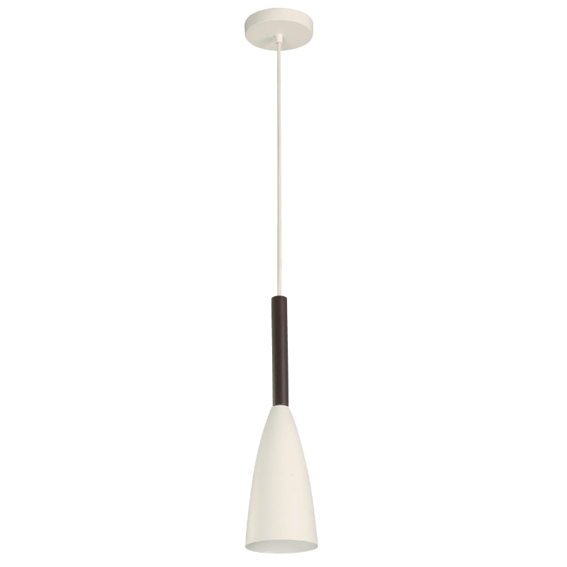 LAMP. COLGANTE BLANCO 1L E27 40W