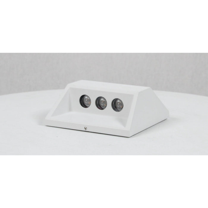 Lámpara Led Exterior  Pared Blanco 1L 7W 100-240V 3000K