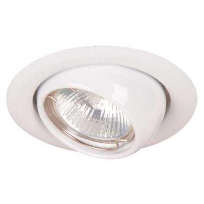 LAMP.TECHO  1L METAL ACAB. BLANCO JC 50W