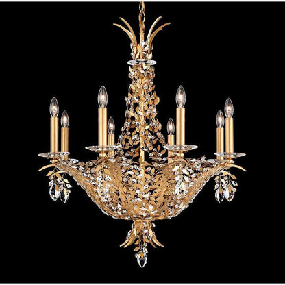 LAMP. COLGANTE CRISTAL CHANDELIER AMITYS 8L E12 60W