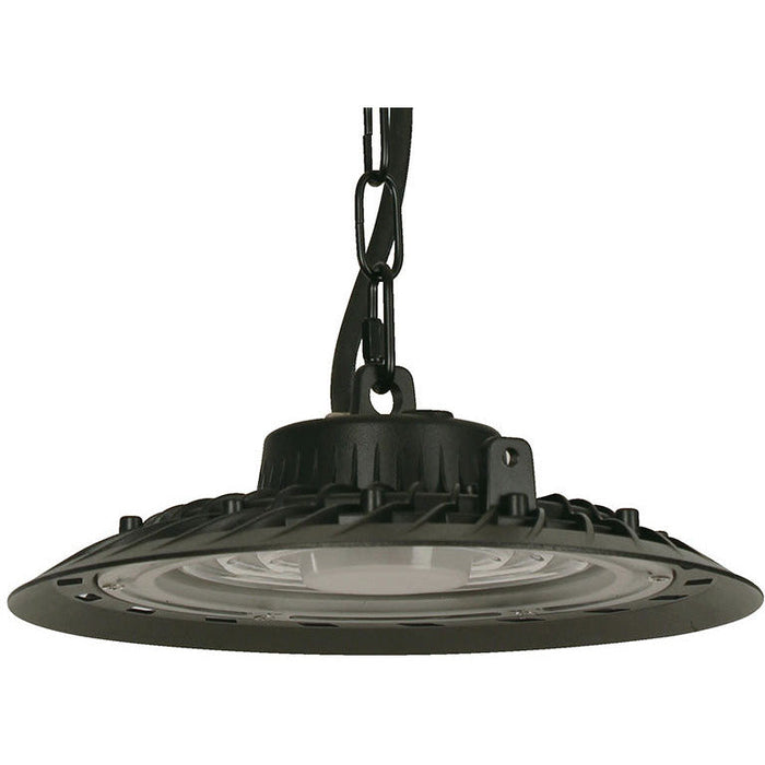 Lámpara Led Exterior  Techo Negro 1L 115W 100-277V 6500K