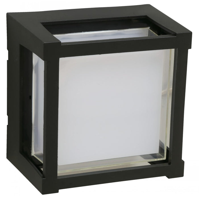 LÁMPARA LED EXTERIOR PARED NEGRO 15W 100-277V 2700/4000/6500K