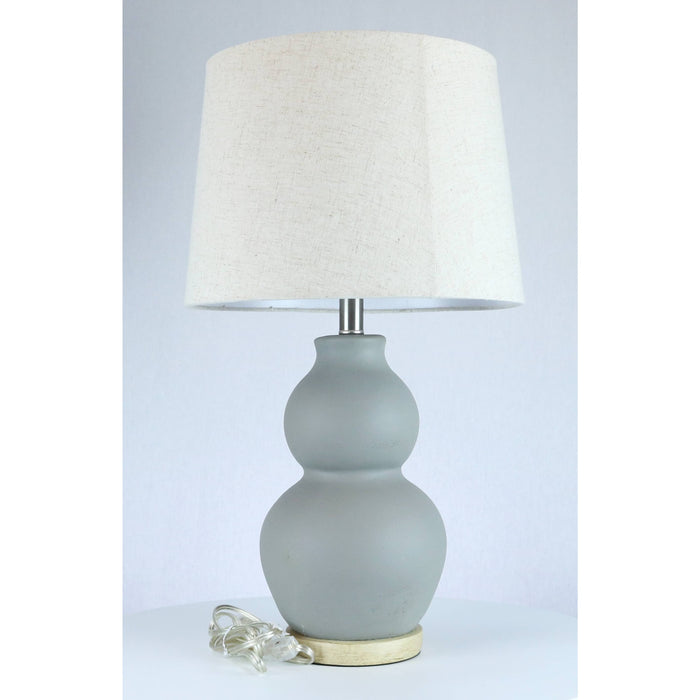 LAMP. MESA GRIS 1L E27 100W