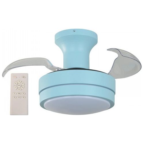 VENTILADOR LED DC MOTOR AZUL 20W, 3000,4000,6500K