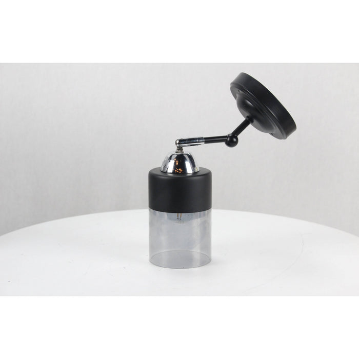 LAMP. PARED NEGRO 1L E27 40W