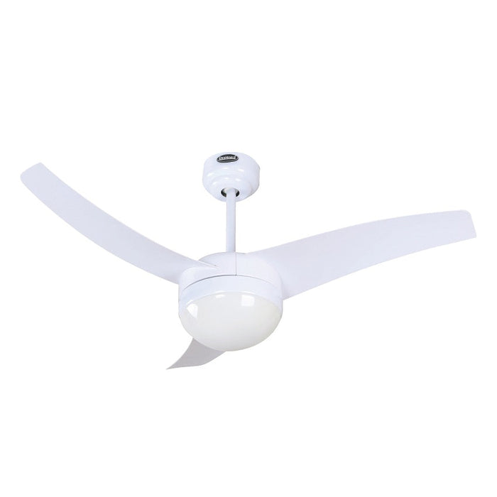VENTILADOR DE TECHO 42" BLANCO 2L E27 40W CON CONTROL DE PARED