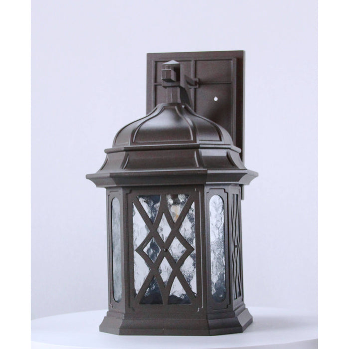 LAMP. EXT. PARED CHOCOLATE 1L E27 100W