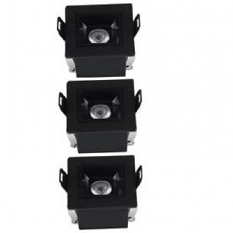 LAMP. LED MINI EMPOTRABLE BLANCO 2W 100-240V 3000K 3 PIEZAS
