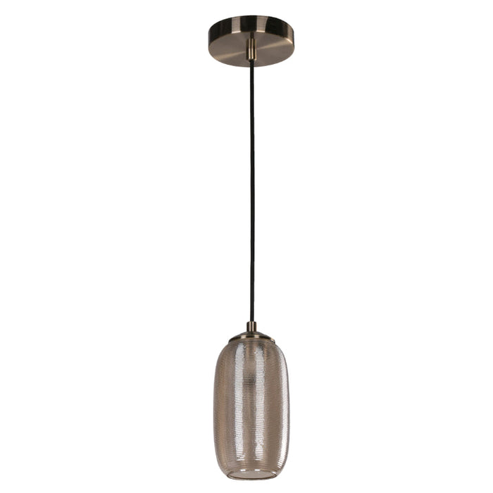 Lámpara Colgante Bronce Antiguo 1L E27 40W