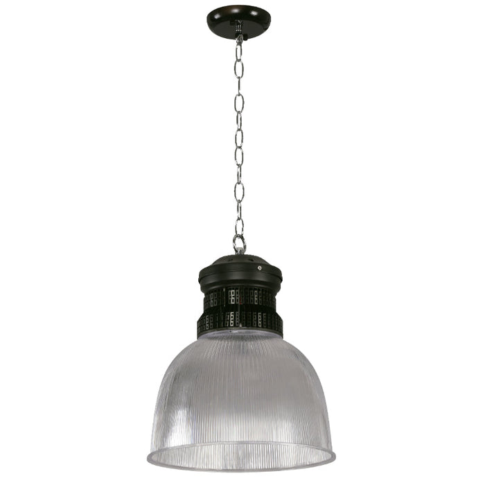 LAMP. LED TECHO NEGRO Y CROMO 80W 6000K