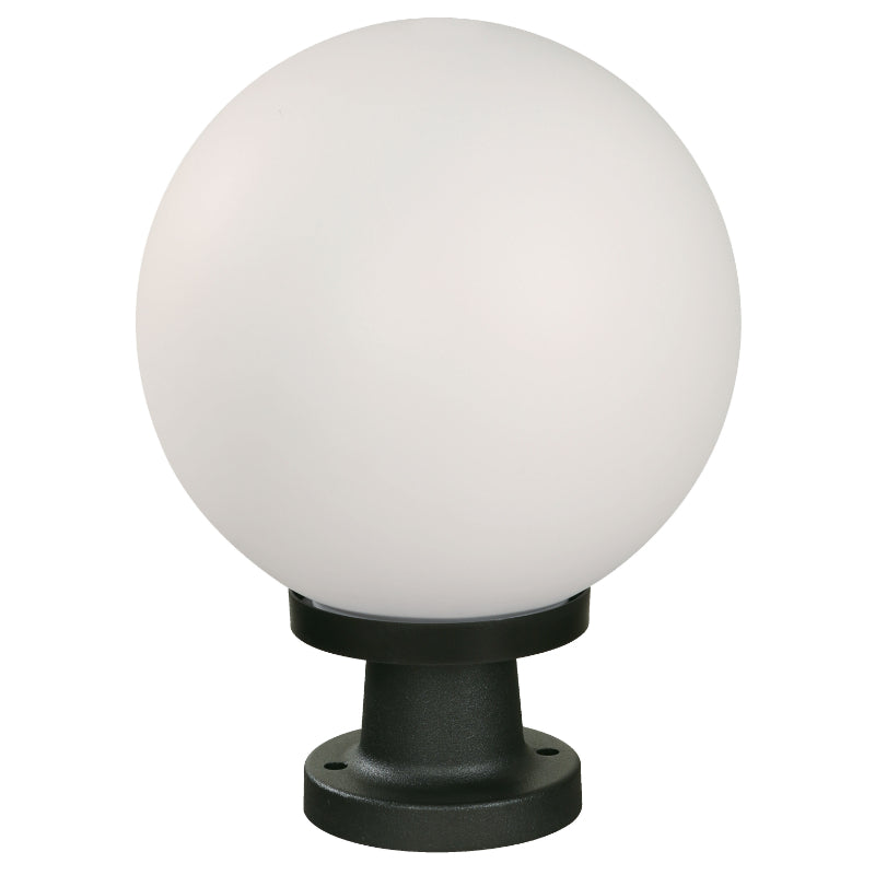 LAMP. EXT. POSTE NEGRO 1L E27 10W