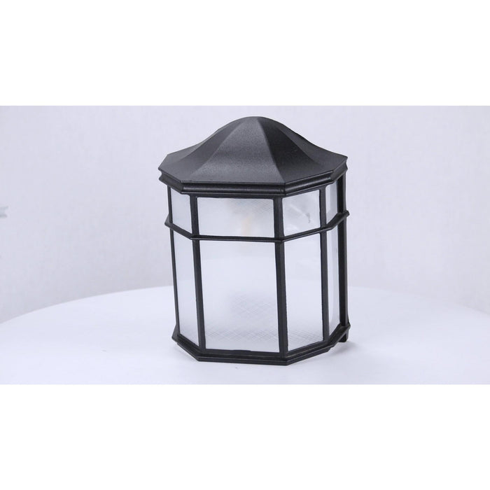 LAMP. EXT. PARED NEGRO 1L E27 60W