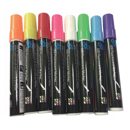 MARCADORES LED FLUORESCENTES PARA UTILIZAR CON EL ITEM 21868-7
