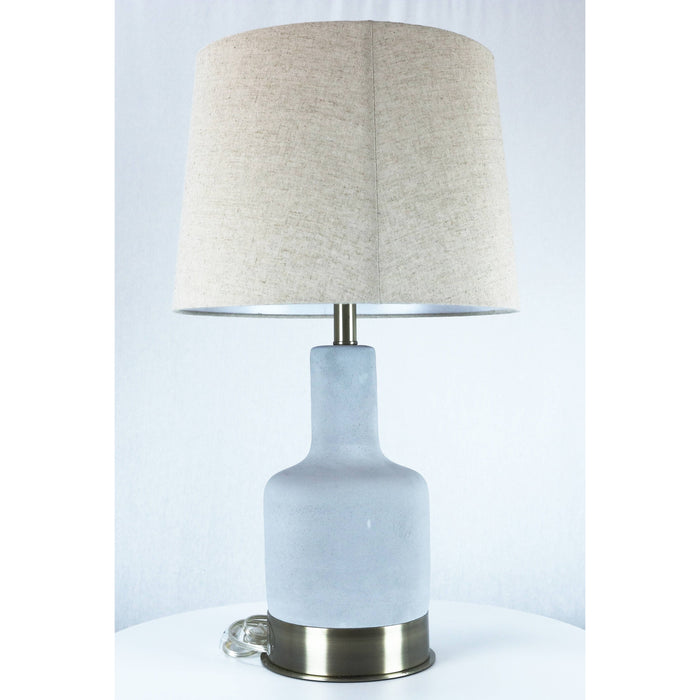LAMP. MESA GRIS 1L E27 100W