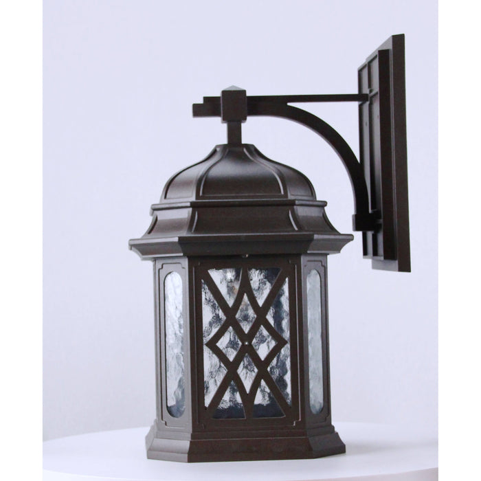 LAMP. EXT. PARED CHOCOLATE 1L E27 100W