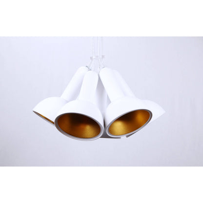 Lámpara Colgante Blanco 7L E27 60W