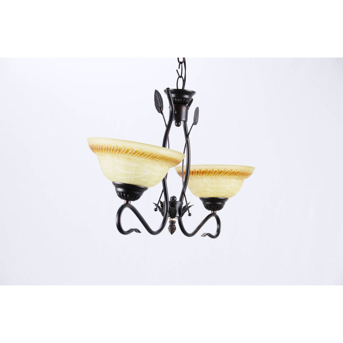 LAMP. TECHO CHOCOLATE 2L E27 60W