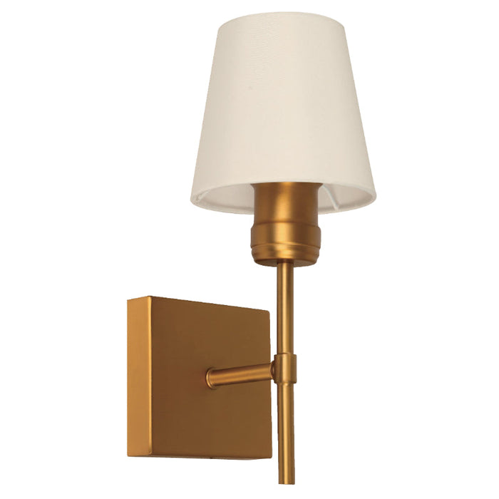 LAMP. PARED BRONCE DORADO 1L E27 40W