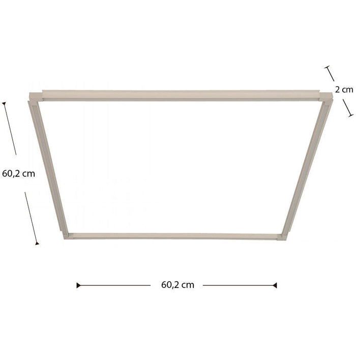 MARCO LED  BLANCO 40W 4000K