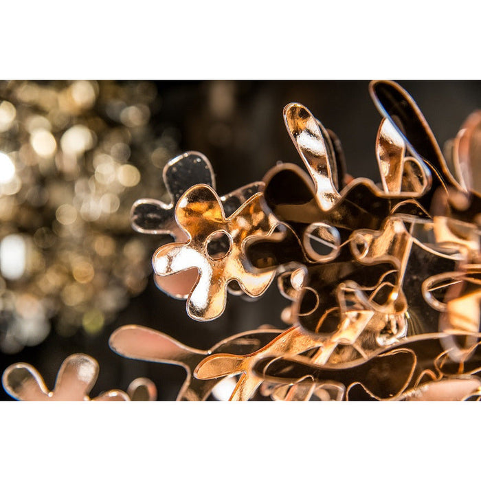 LAMP. MINI COLGANTE FIORELLA COBRE 1L E27 12W