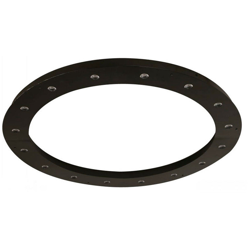 Lámpara Led Techo Negro 24W 120V 3000K (Atenuable)