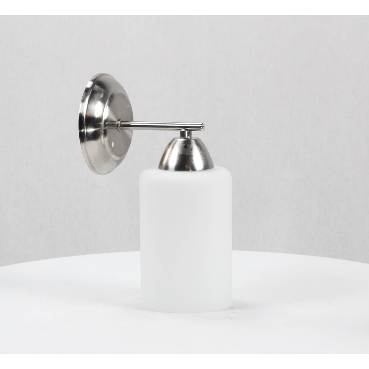 LAMP. PARED NÍQUEL SATINADO 1L E27 40W
