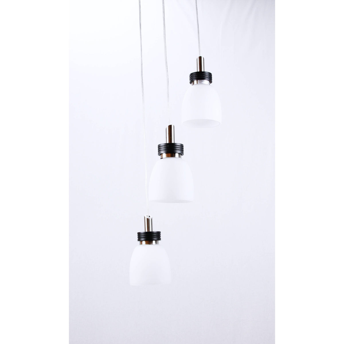 Lámpara Techo Níquel Satinado 3L E27 60W